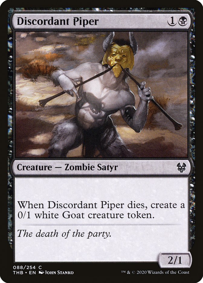 Discordant Piper [Theros Beyond Death] | Gear Gaming Fayetteville