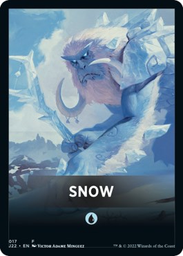 Snow Theme Card [Jumpstart 2022 Front Cards] | Gear Gaming Fayetteville