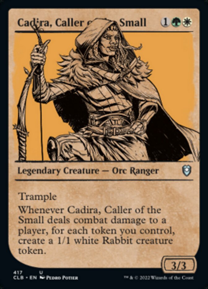 Cadira, Caller of the Small (Showcase) [Commander Legends: Battle for Baldur's Gate] | Gear Gaming Fayetteville