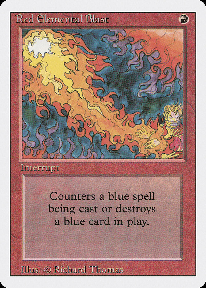 Red Elemental Blast [Revised Edition] | Gear Gaming Fayetteville