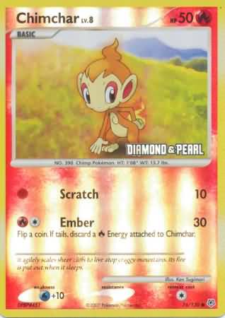 Chimchar (76/130) [Burger King Promos: 2008 Collection] | Gear Gaming Fayetteville