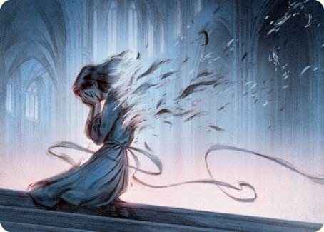 Fading Hope Art Card [Innistrad: Midnight Hunt Art Series] | Gear Gaming Fayetteville