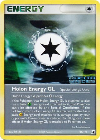 Holon Energy GL (105/113) (Stamped) [EX: Delta Species] | Gear Gaming Fayetteville