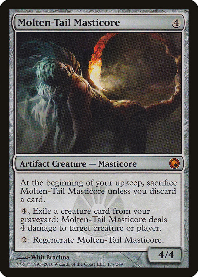 Molten-Tail Masticore [Scars of Mirrodin] | Gear Gaming Fayetteville