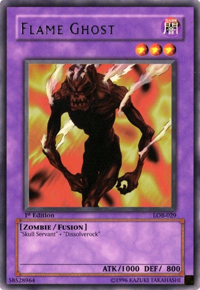 Flame Ghost [LOB-029] Rare | Gear Gaming Fayetteville