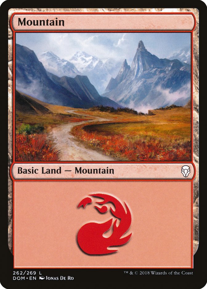 Mountain (262) [Dominaria] | Gear Gaming Fayetteville