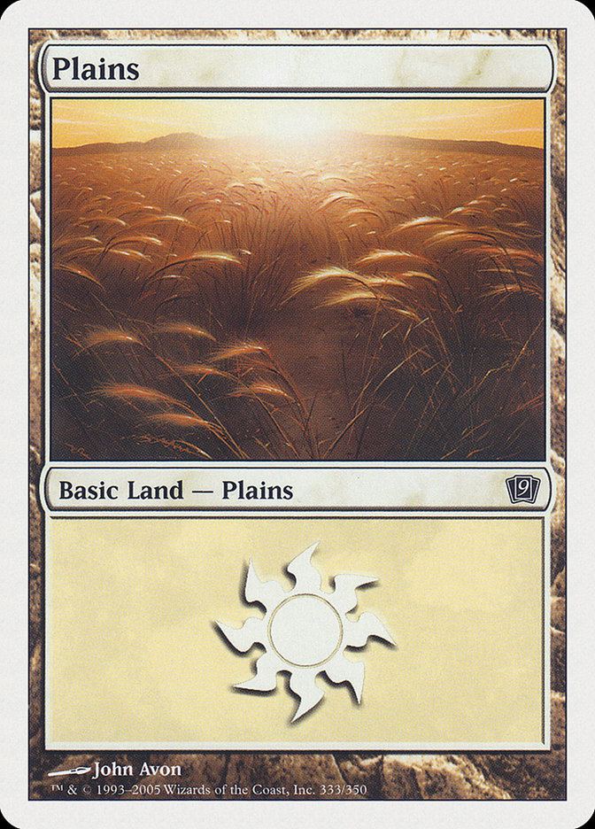 Plains (333) [Ninth Edition] | Gear Gaming Fayetteville