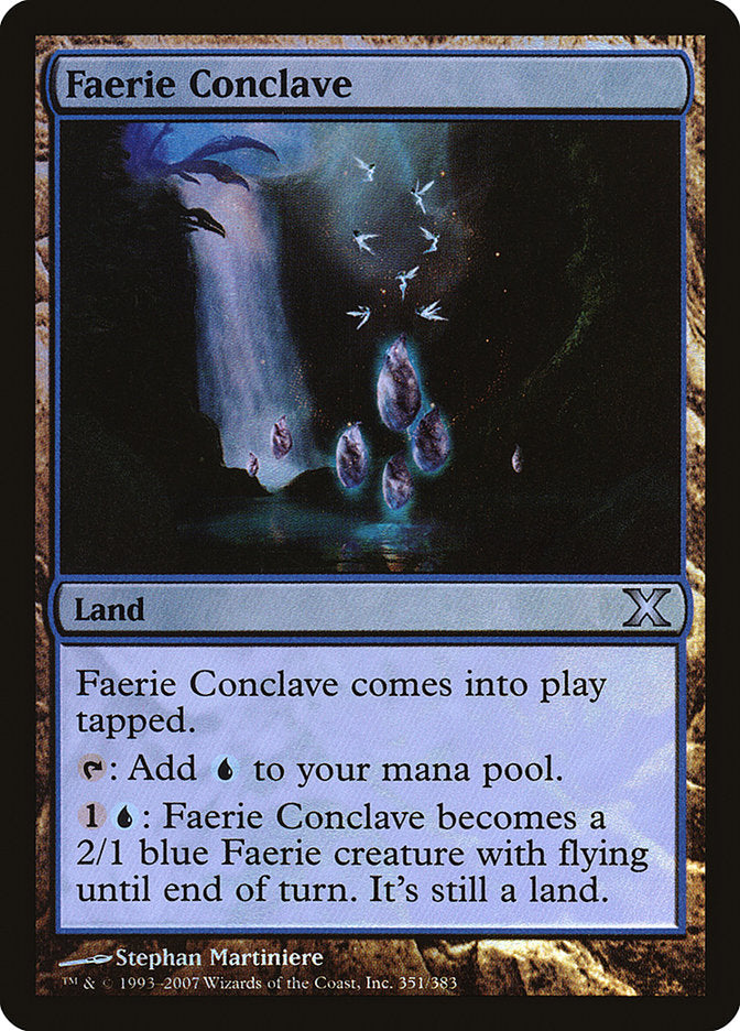 Faerie Conclave (Premium Foil) [Tenth Edition] | Gear Gaming Fayetteville