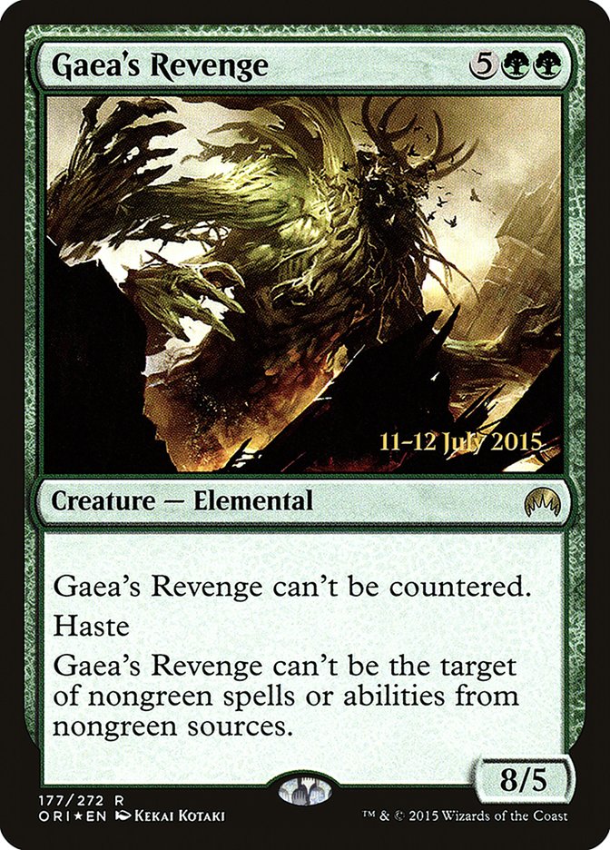 Gaea's Revenge [Magic Origins Prerelease Promos] | Gear Gaming Fayetteville