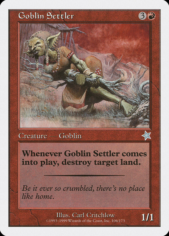 Goblin Settler [Starter 1999] | Gear Gaming Fayetteville