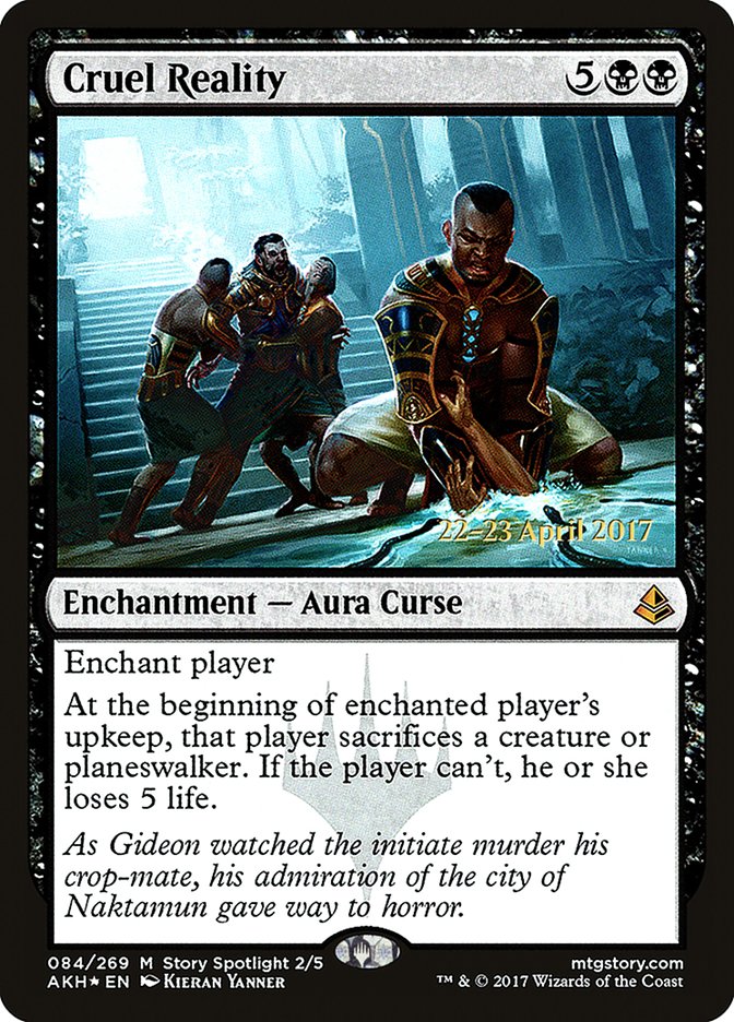 Cruel Reality [Amonkhet Prerelease Promos] | Gear Gaming Fayetteville