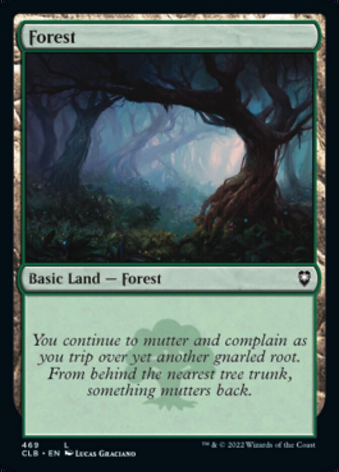 Forest (469) [Commander Legends: Battle for Baldur's Gate] | Gear Gaming Fayetteville