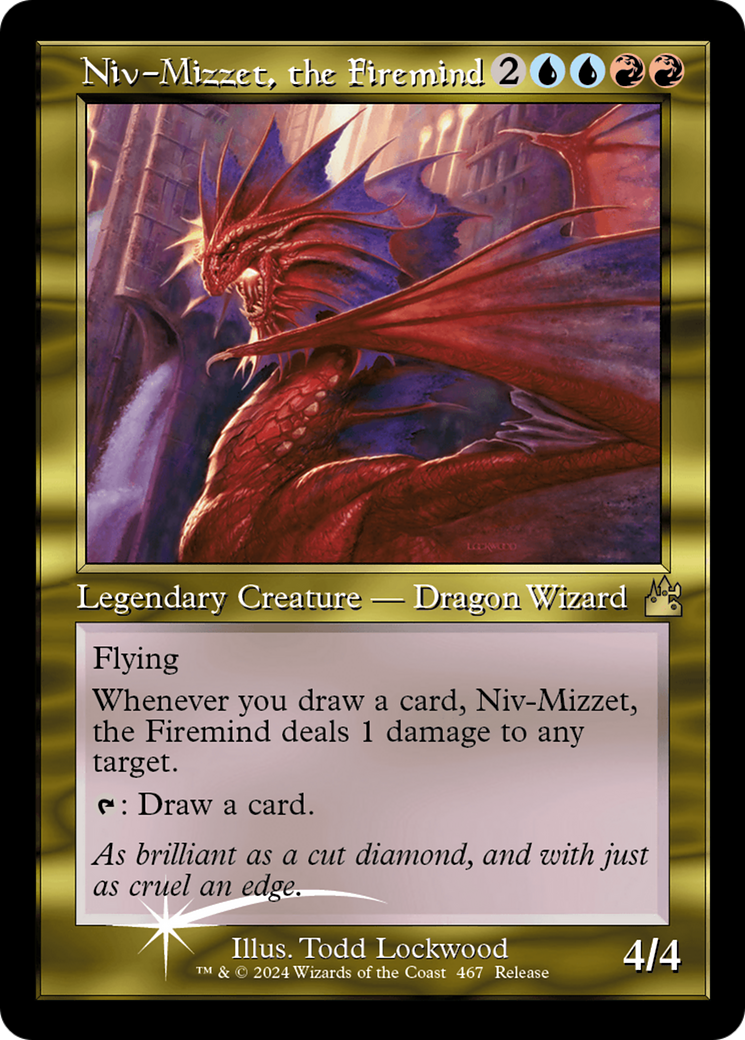 Niv-Mizzet, the Firemind (Retro Frame) [Ravnica Remastered] | Gear Gaming Fayetteville