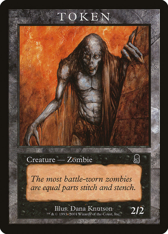 Zombie Token [Magic Player Rewards 2002] | Gear Gaming Fayetteville