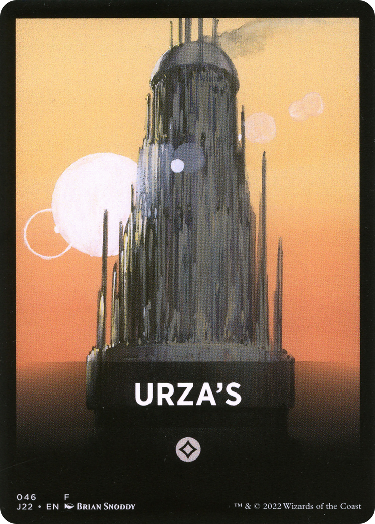 Urza's Theme Card [Jumpstart 2022 Front Cards] | Gear Gaming Fayetteville