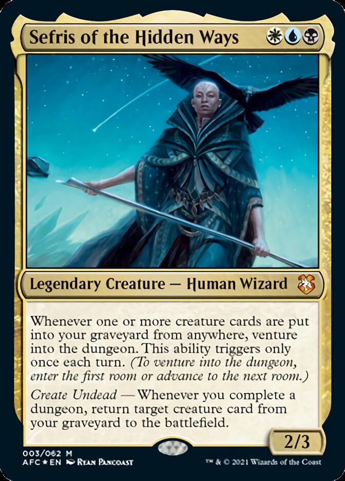 Sefris of the Hidden Ways [Dungeons & Dragons: Adventures in the Forgotten Realms Commander] | Gear Gaming Fayetteville