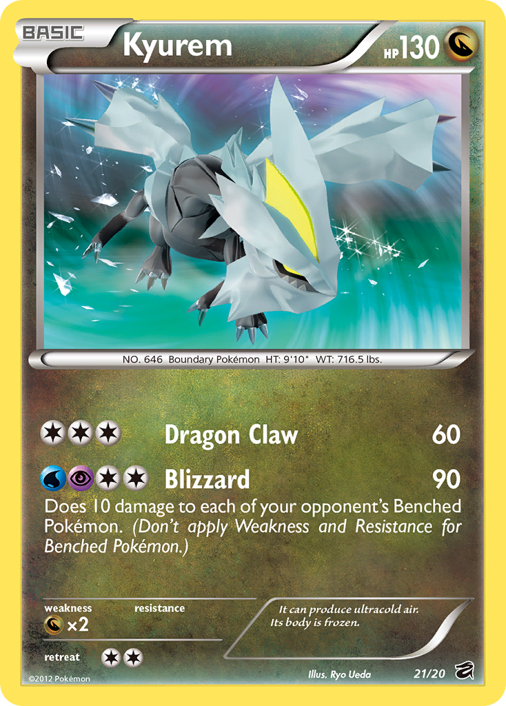 Kyurem (21/20) [Black & White: Dragon Vault] | Gear Gaming Fayetteville