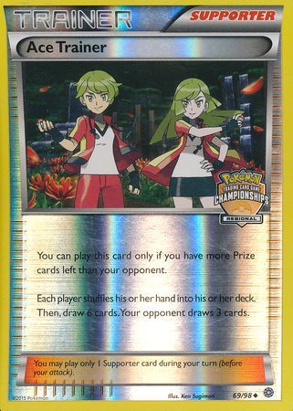 Ace Trainer (69/98) (Regional Championship Promo) [XY: Ancient Origins] | Gear Gaming Fayetteville