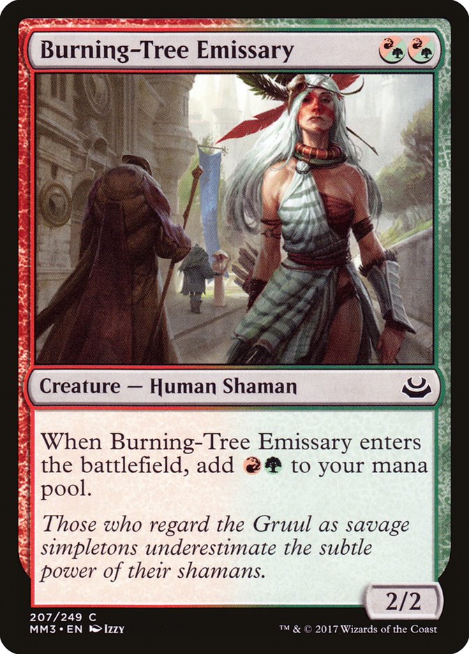 Burning-Tree Emissary [Modern Masters 2017] | Gear Gaming Fayetteville