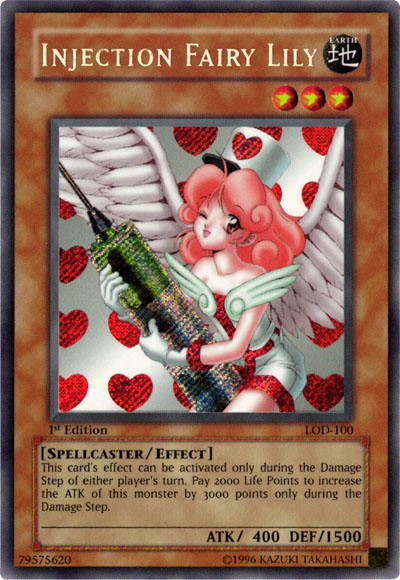 Injection Fairy Lily [LOD-100] Secret Rare | Gear Gaming Fayetteville