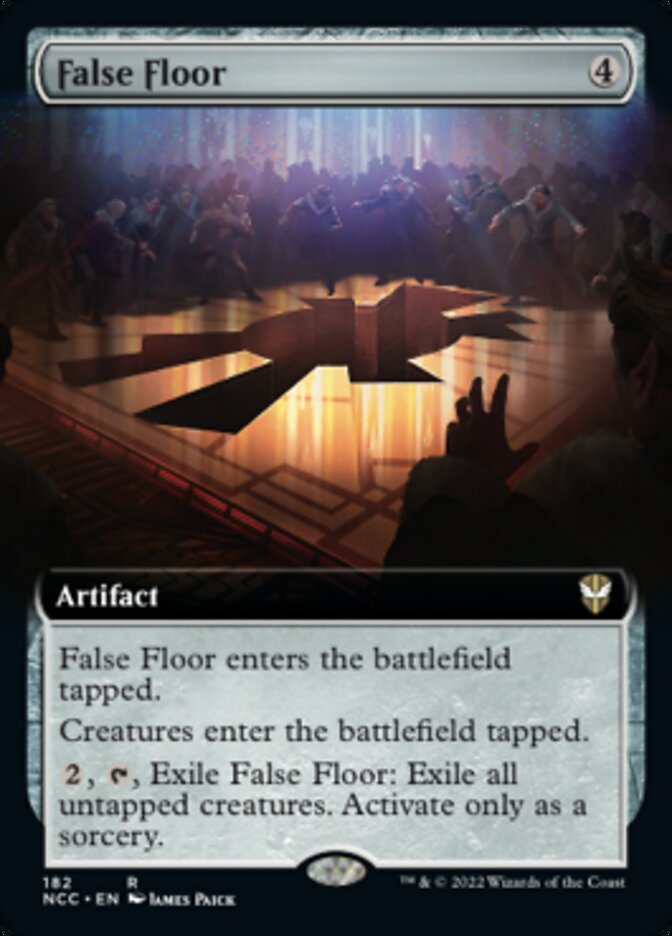 False Floor (Extended Art) [Streets of New Capenna Commander] | Gear Gaming Fayetteville