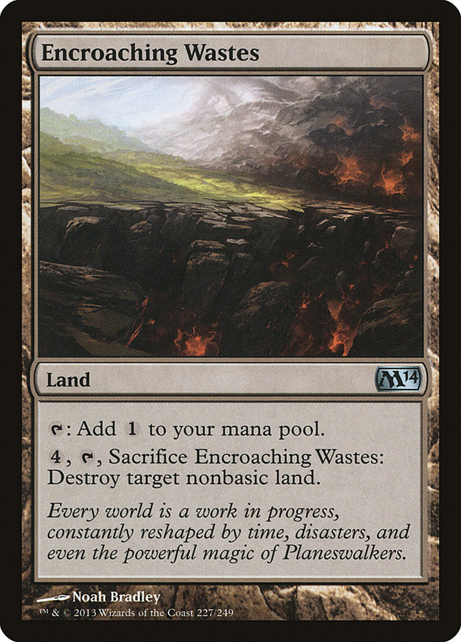 Encroaching Wastes [Magic 2014] | Gear Gaming Fayetteville