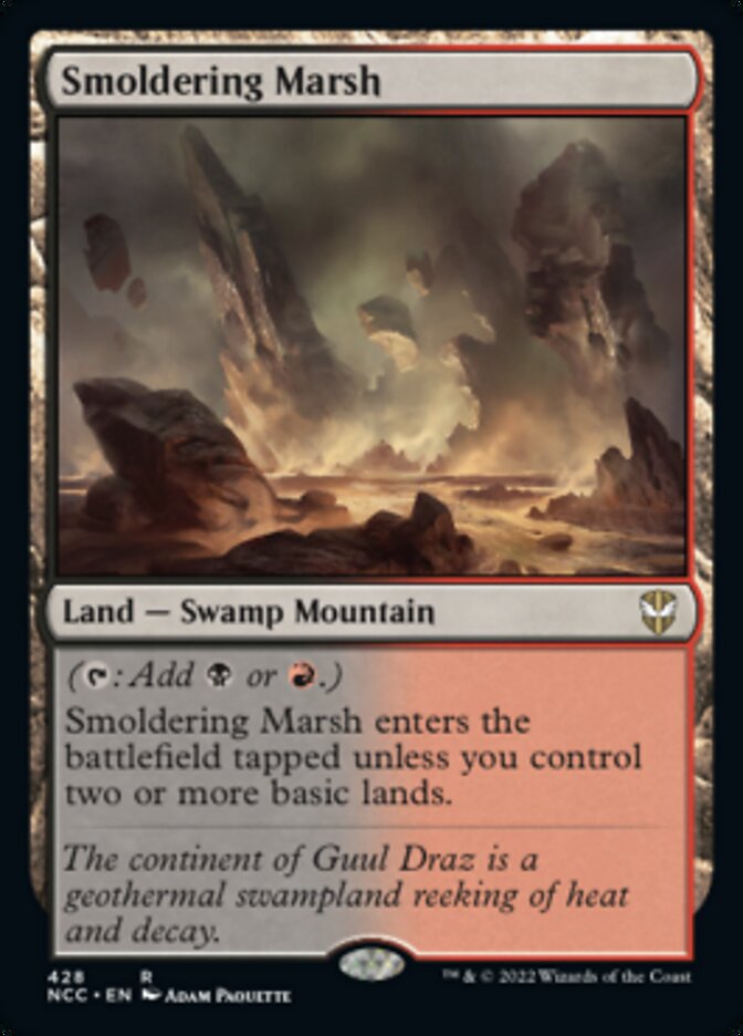 Smoldering Marsh [Streets of New Capenna Commander] | Gear Gaming Fayetteville