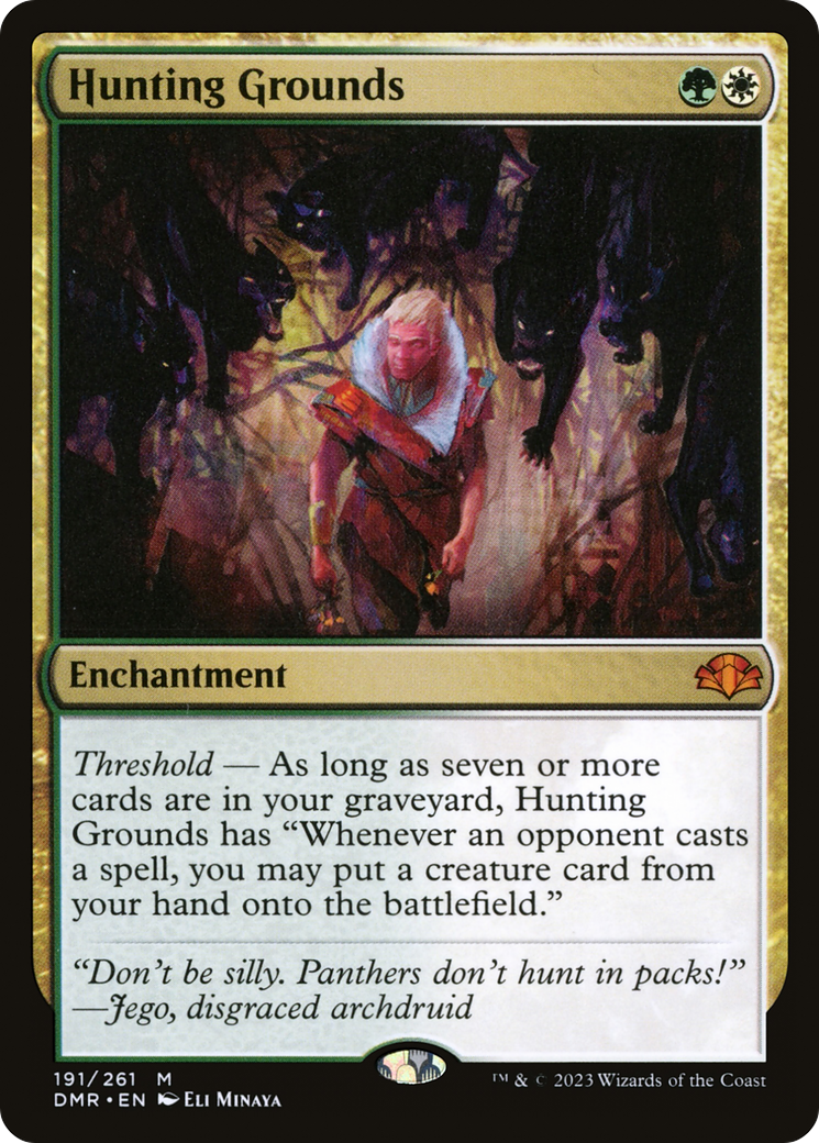 Hunting Grounds [Dominaria Remastered] | Gear Gaming Fayetteville