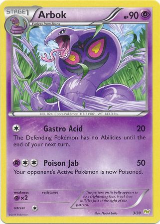 Arbok (3/30) [XY: Trainer Kit - Noivern] | Gear Gaming Fayetteville