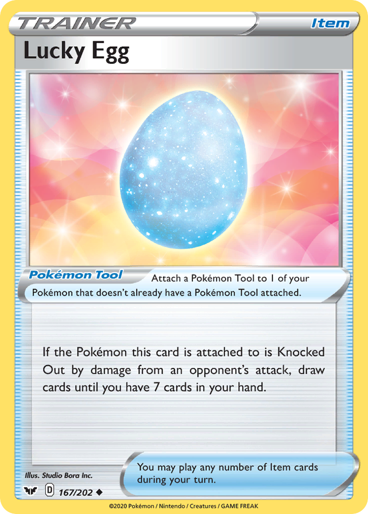 Lucky Egg (167/202) [Sword & Shield: Base Set] | Gear Gaming Fayetteville