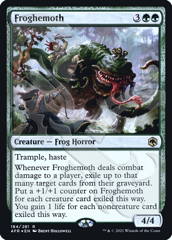 Froghemoth (Ampersand Promo) [Dungeons & Dragons: Adventures in the Forgotten Realms Promos] | Gear Gaming Fayetteville