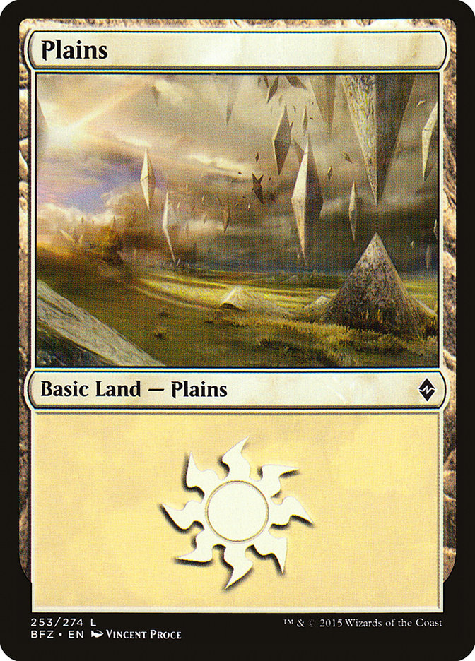 Plains (253) [Battle for Zendikar] | Gear Gaming Fayetteville