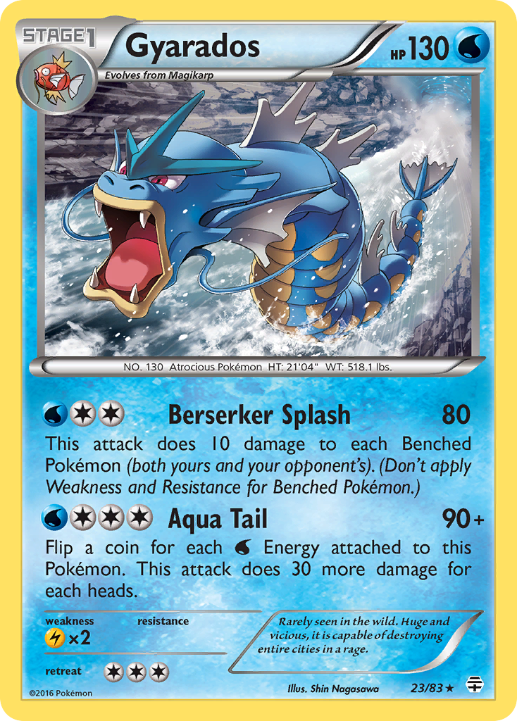 Gyarados (23/83) [XY: Generations] | Gear Gaming Fayetteville