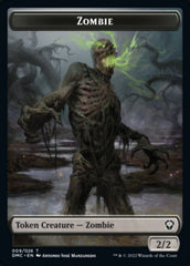 Bird (002) // Zombie Double-Sided Token [Dominaria United Tokens] | Gear Gaming Fayetteville