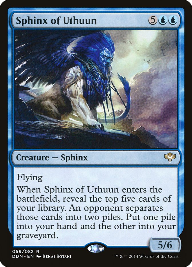 Sphinx of Uthuun [Duel Decks: Speed vs. Cunning] | Gear Gaming Fayetteville