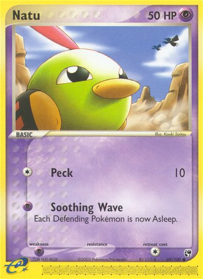 Natu (69/100) [EX: Sandstorm] | Gear Gaming Fayetteville