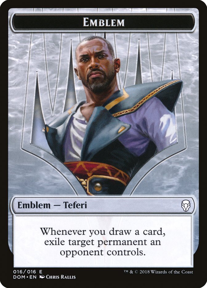 Teferi, Hero of Dominaria Emblem [Dominaria Tokens] | Gear Gaming Fayetteville