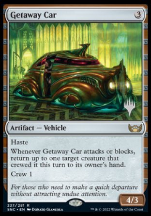 Getaway Car (Promo Pack) [Streets of New Capenna Promos] | Gear Gaming Fayetteville