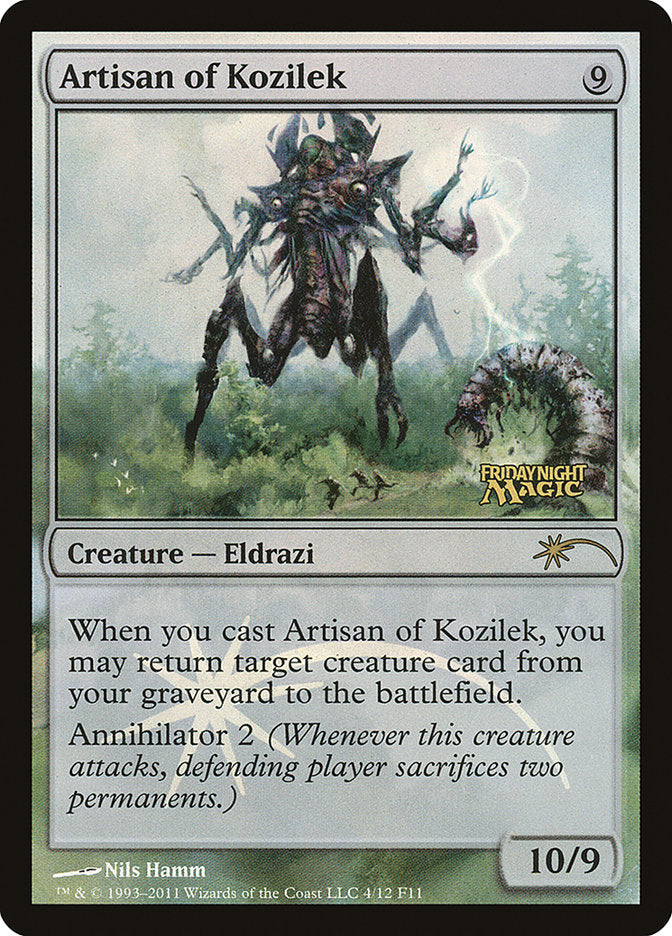 Artisan of Kozilek [Friday Night Magic 2011] | Gear Gaming Fayetteville