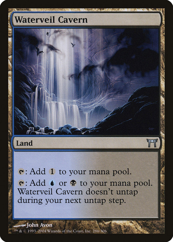 Waterveil Cavern [Champions of Kamigawa] | Gear Gaming Fayetteville