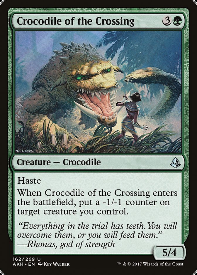 Crocodile of the Crossing [Amonkhet] | Gear Gaming Fayetteville