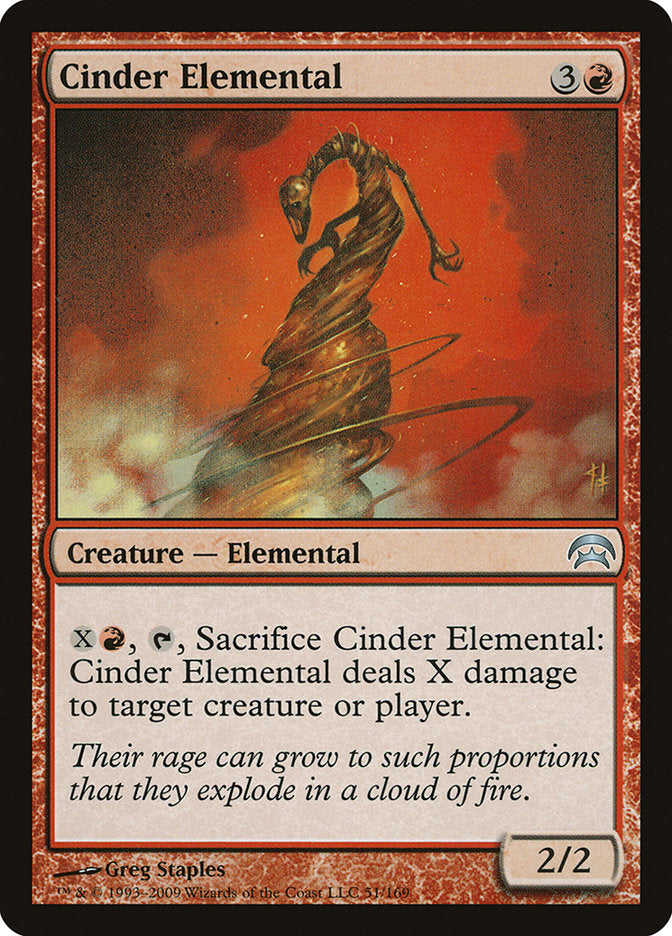 Cinder Elemental [Planechase] | Gear Gaming Fayetteville