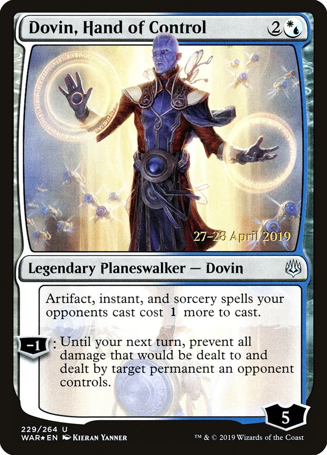 Dovin, Hand of Control [War of the Spark Prerelease Promos] | Gear Gaming Fayetteville