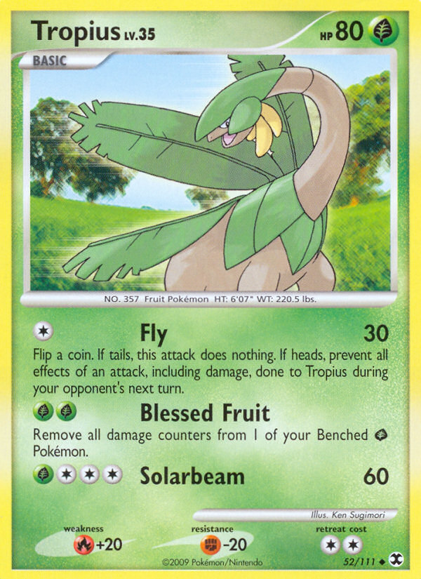 Tropius (52/111) [Platinum: Rising Rivals] | Gear Gaming Fayetteville