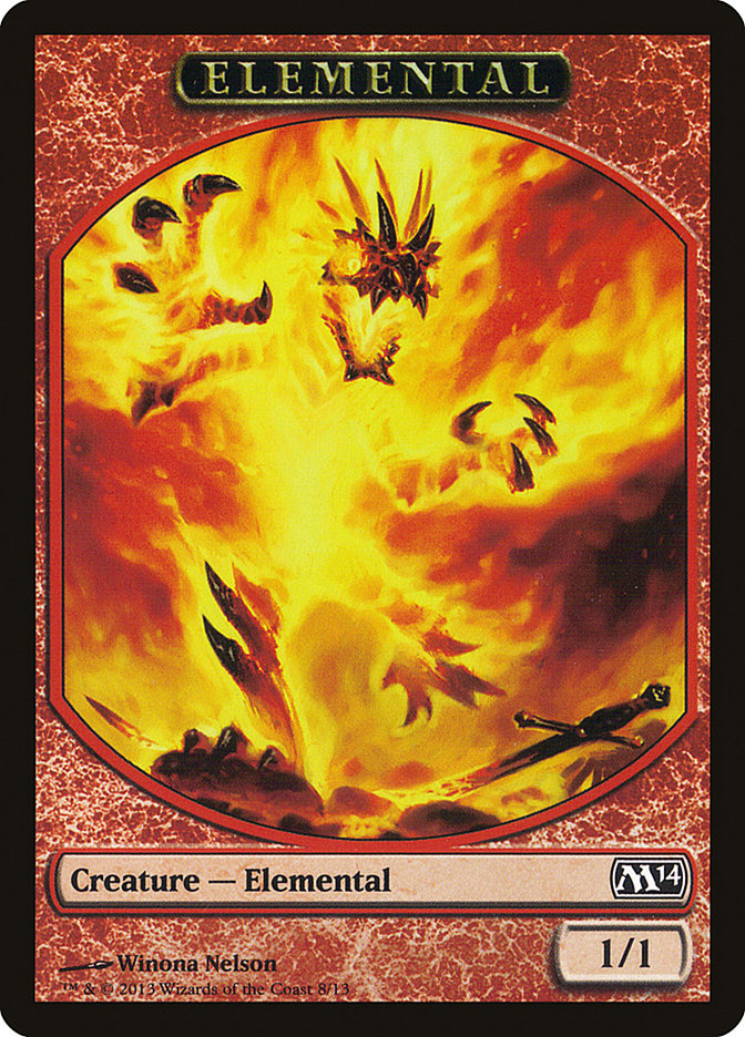 Elemental Token (8/13) [Magic 2014 Tokens] | Gear Gaming Fayetteville