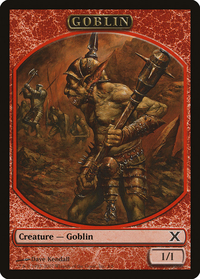 Goblin Token [Tenth Edition Tokens] | Gear Gaming Fayetteville