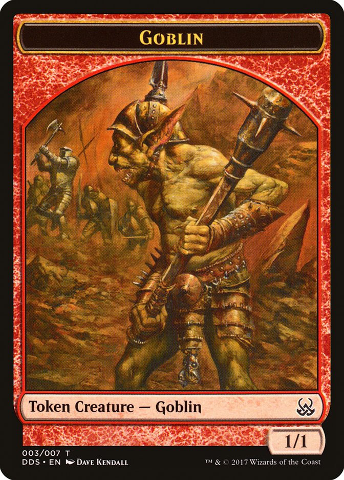 Goblin Token [Duel Decks: Mind vs. Might Tokens] | Gear Gaming Fayetteville