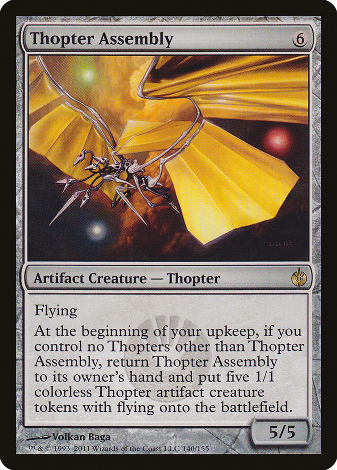 Thopter Assembly [Mirrodin Besieged] | Gear Gaming Fayetteville