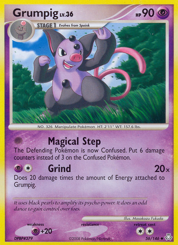Grumpig (56/146) [Diamond & Pearl: Legends Awakened] | Gear Gaming Fayetteville