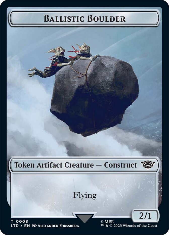 Ballistic Boulder Token [The Lord of the Rings: Tales of Middle-Earth Tokens] | Gear Gaming Fayetteville